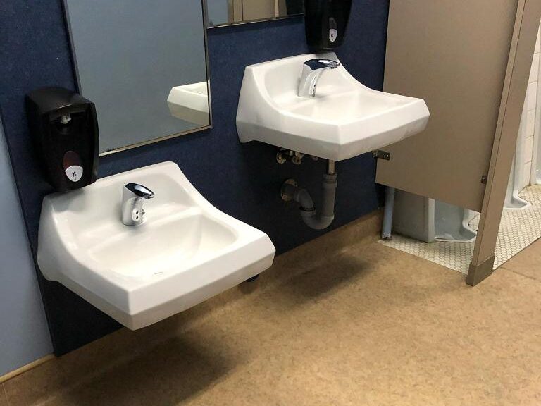 bathroom cleaning